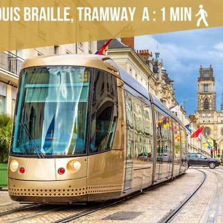 T2 Gare + Parking Apartment Orleans Bagian luar foto
