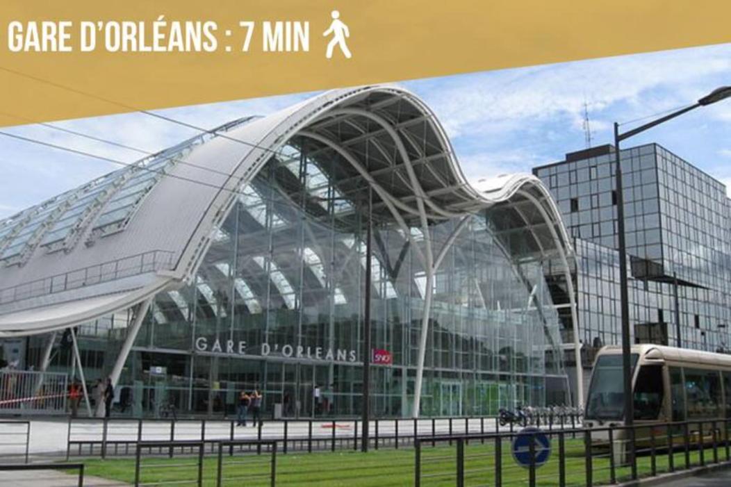 T2 Gare + Parking Apartment Orleans Bagian luar foto